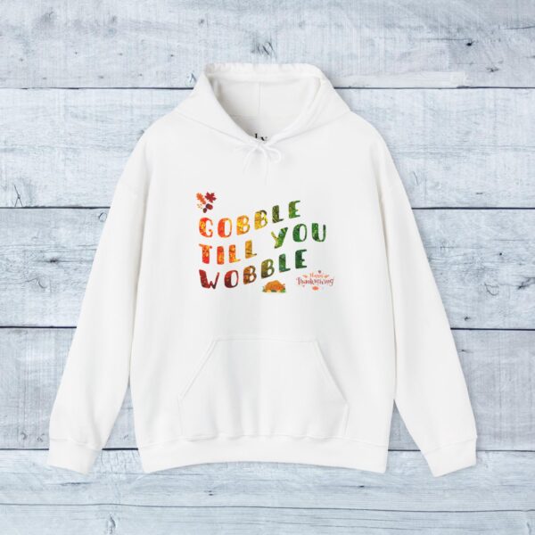 Unisex Heavy Blend Hoodie - Gobble till you... - Image 4