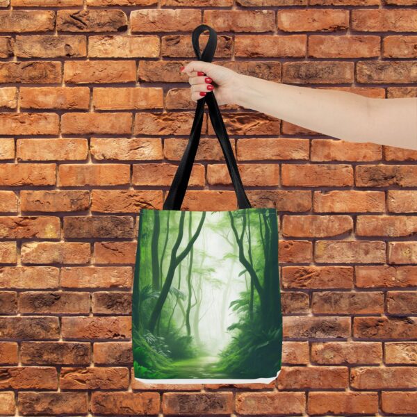 Lush Green forest - Tote Bag (AOP) - Image 3