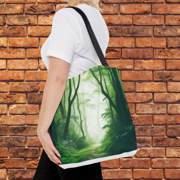 Lush Green forest - Tote Bag (AOP) - Image 5