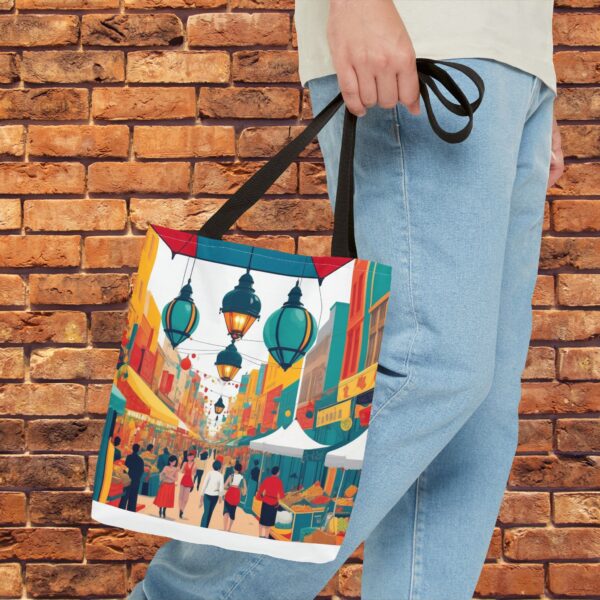 Street Market - Tote Bag (AOP) - Image 2