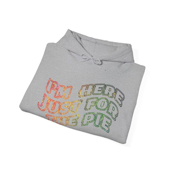 Unisex Heavy Blend Hoodie - I am here just for... - Image 4