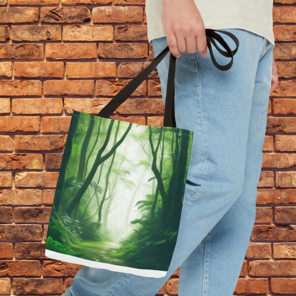 Lush Green forest - Tote Bag (AOP) - Image 2