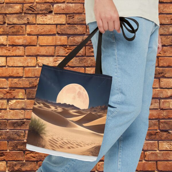 Moonlit Desert - Tote Bag (AOP) - Image 2