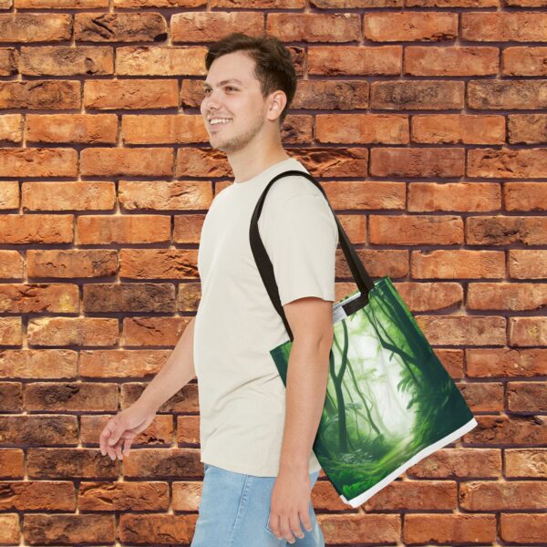 Lush Green forest - Tote Bag (AOP) - Image 4