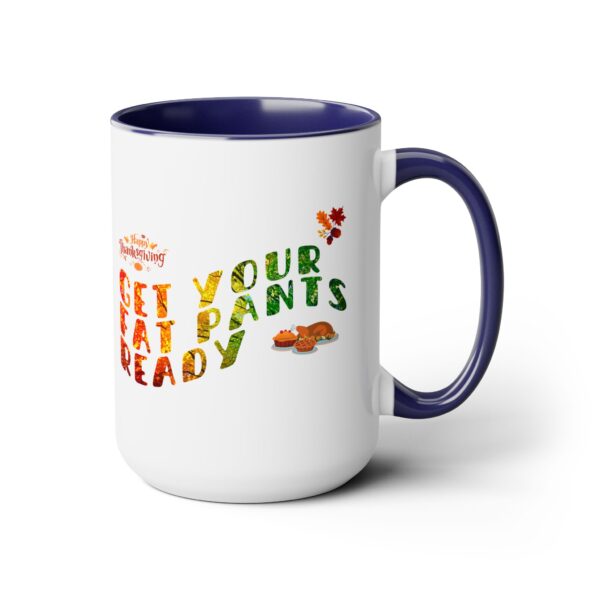 Two-Tone Coffee Mug, 15oz - Fat Pants... - Image 7