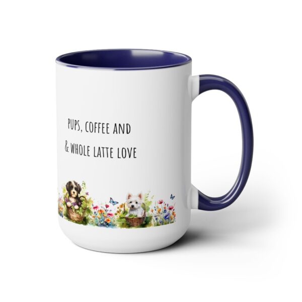 Latte Love - Two-Tone Coffee Mugs, 15oz - Image 7