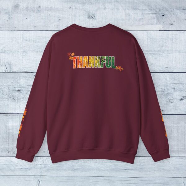 Unisex Sweat Shirt, print on sleeve - Just for the Pie... - Image 4