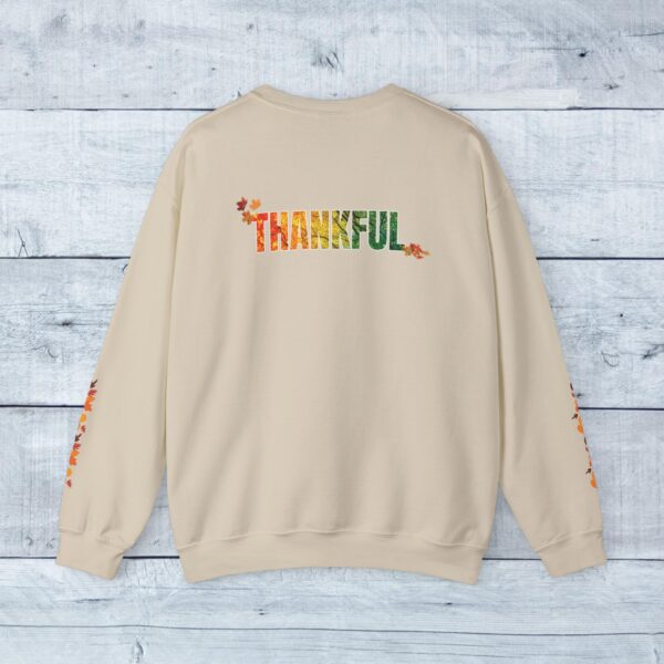 Unisex Sweat Shirt, print on sleeve - Leftovers are for Quitters... - Image 7