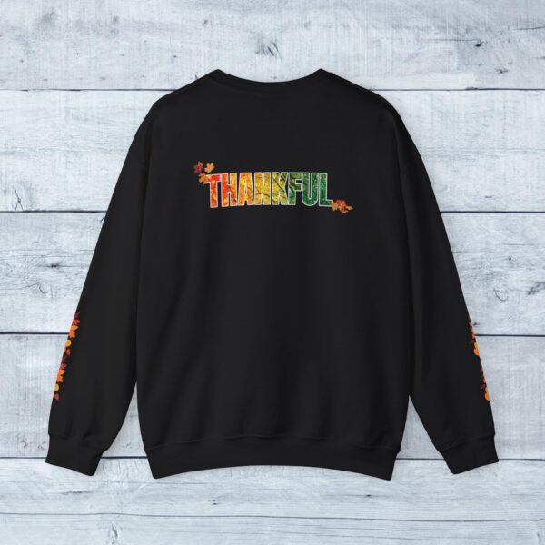 Unisex Sweat Shirt, print on sleeve - Leftovers are for Quitters... - Image 11