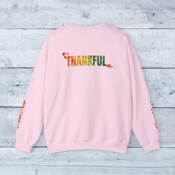 Unisex Sweat Shirt, print on sleeve - Leftovers are for Quitters... - Image 9