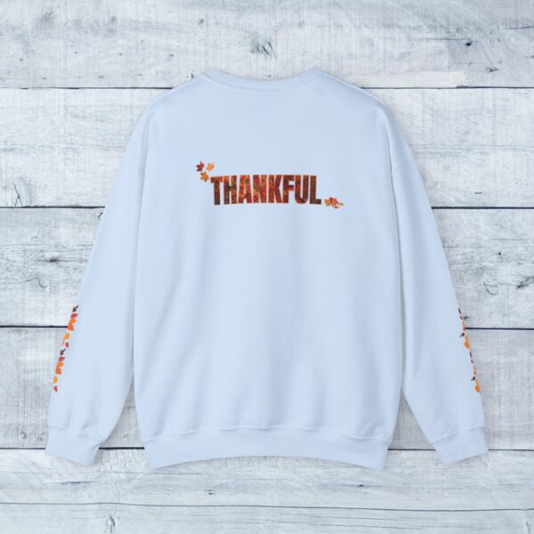 Unisex Sweat Shirt, print on sleeve - I love fall... - Image 13