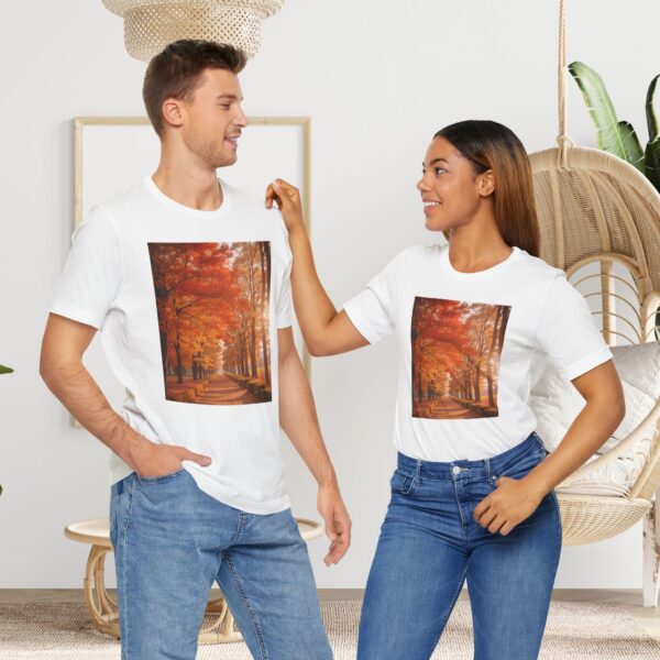 Unisex Short Sleeve T shirt, Fall Tee-2 - Image 12