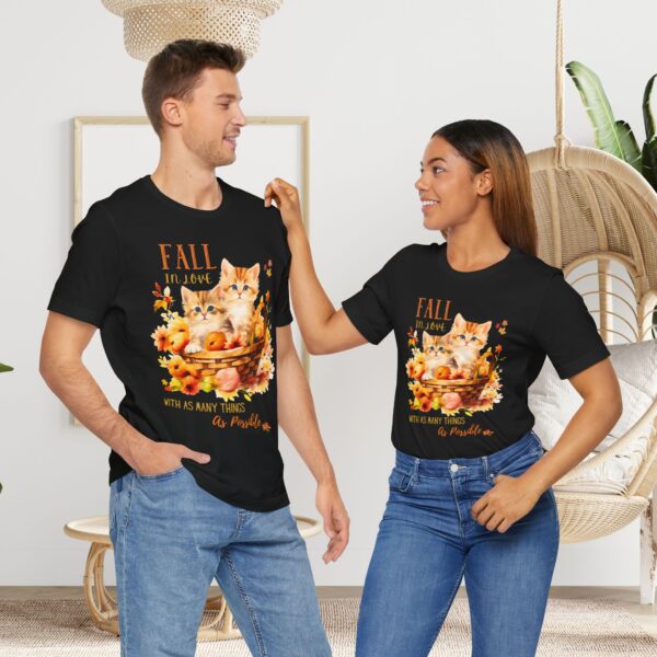 Unisex Short Sleeve T shirt - Fall in Love... - Image 6