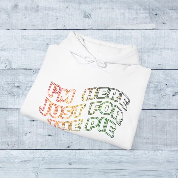 Unisex Heavy Blend Hoodie - I am here just for... - Image 7