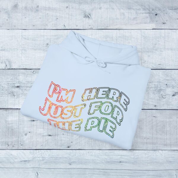 Unisex Heavy Blend Hoodie - I am here just for... - Image 8