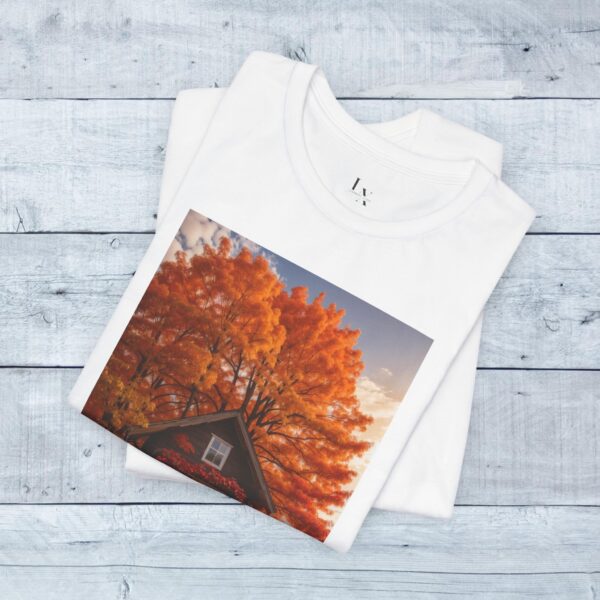 Unisex Short Sleeve T shirt, Fall Tee-3 - Image 7