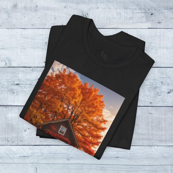 Unisex Short Sleeve T shirt, Fall Tee-3 - Image 10