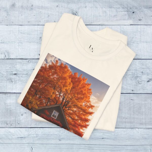 Unisex Short Sleeve T shirt, Fall Tee-3 - Image 11