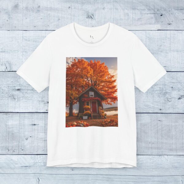 Unisex Short Sleeve T shirt, Fall Tee-3 - Image 14