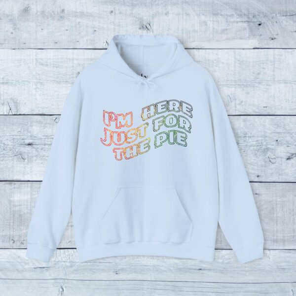 Unisex Heavy Blend Hoodie - I am here just for... - Image 12