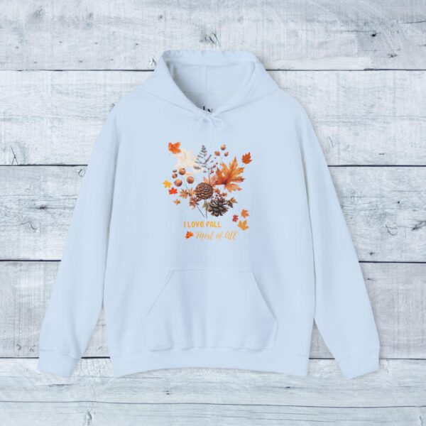 Unisex Heavy Blend Hoodie - I love fall most... - Image 14