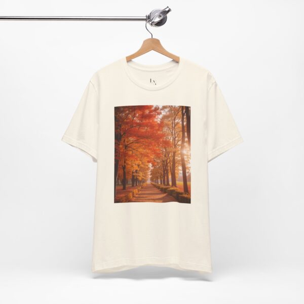 Unisex Short Sleeve T shirt, Fall Tee-2 - Image 2