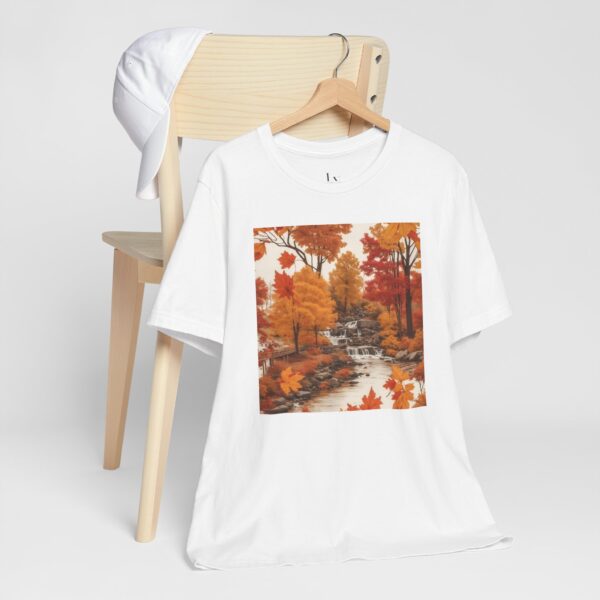 Unisex Short Sleeve T shirt, Fall Tee-1 - Image 7