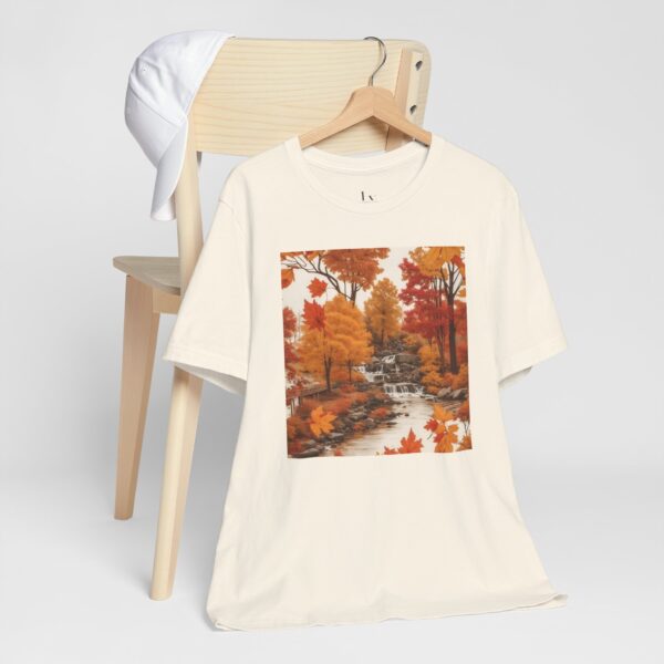 Unisex Short Sleeve T shirt, Fall Tee-1 - Image 11