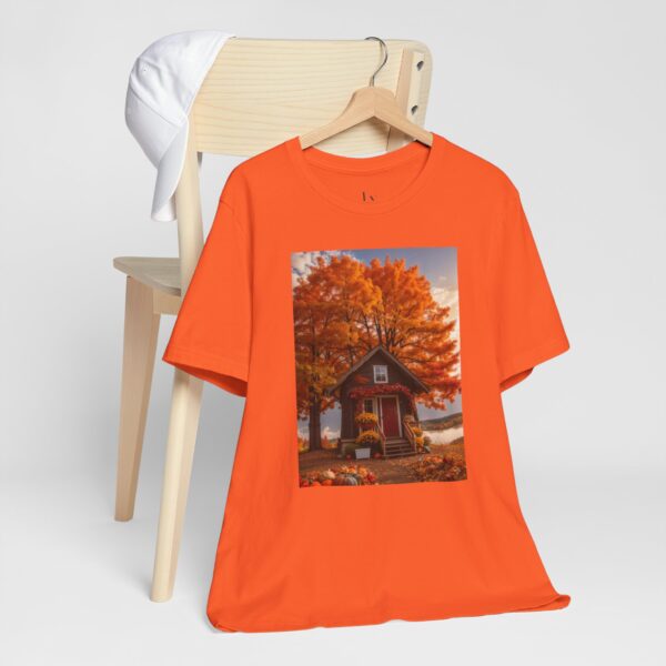 Unisex Short Sleeve T shirt, Fall Tee-3 - Image 23