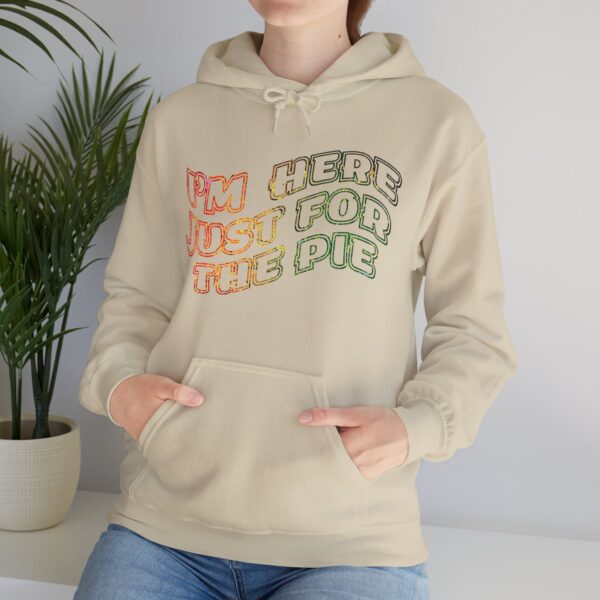 Unisex Heavy Blend Hoodie - I am here just for... - Image 15