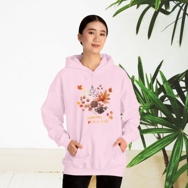 Unisex Heavy Blend Hoodie - I love fall most... - Image 24