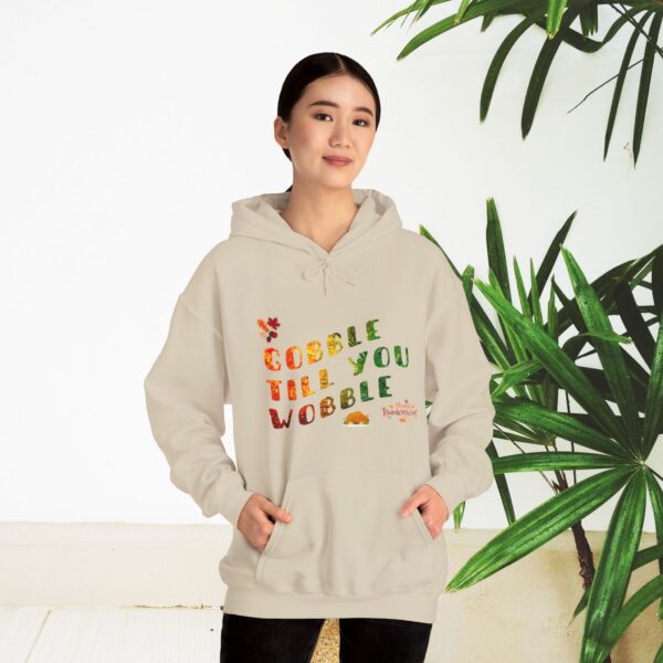 Unisex Heavy Blend Hoodie - Gobble till you... - Image 18