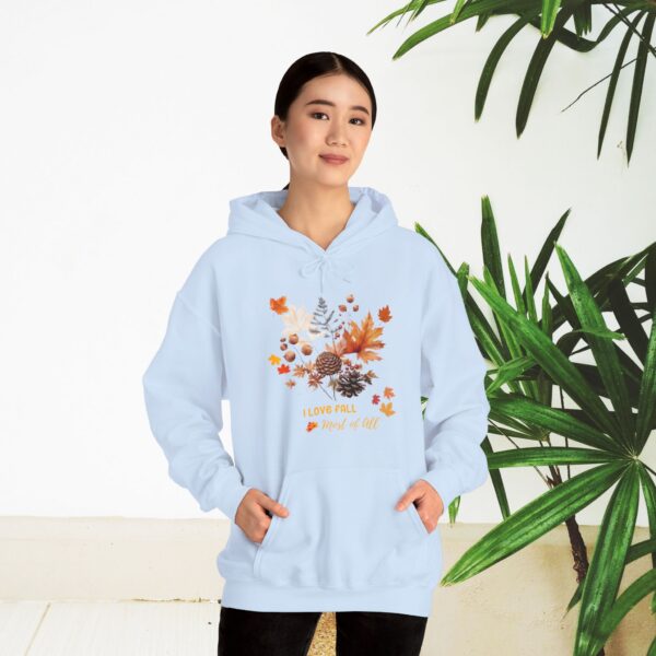 Unisex Heavy Blend Hoodie - I love fall most... - Image 22