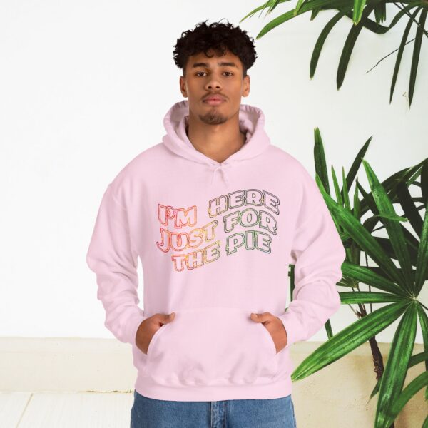 Unisex Heavy Blend Hoodie - I am here just for... - Image 19