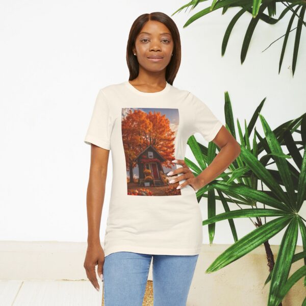 Unisex Short Sleeve T shirt, Fall Tee-3 - Image 31