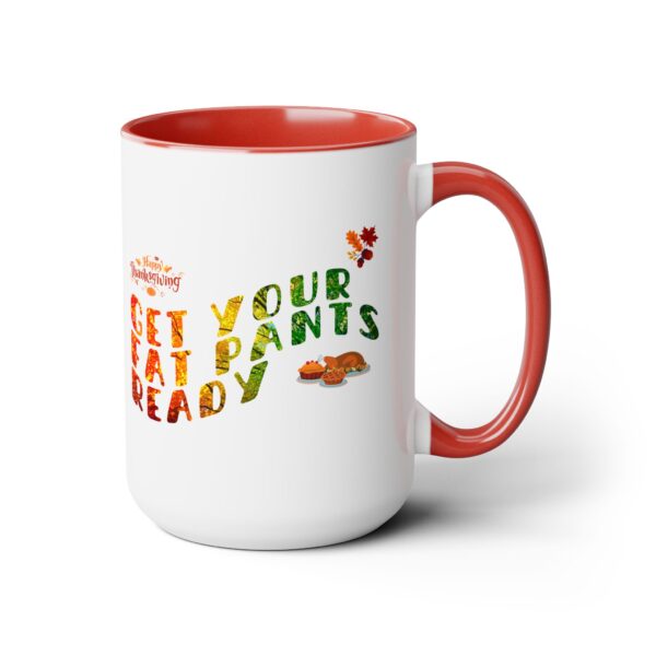 Two-Tone Coffee Mug, 15oz - Fat Pants... - Image 8