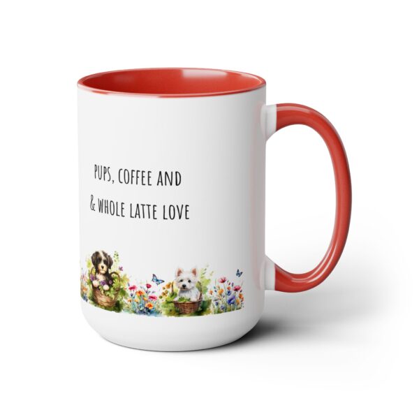 Latte Love - Two-Tone Coffee Mugs, 15oz - Image 14