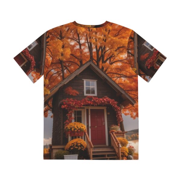 Men's Polyester Tee (AOP) - House by the Tree - Image 2