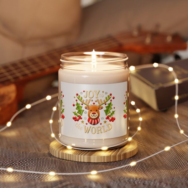 Christmas Warmth - Scented Soy Candle, 9oz - Image 3