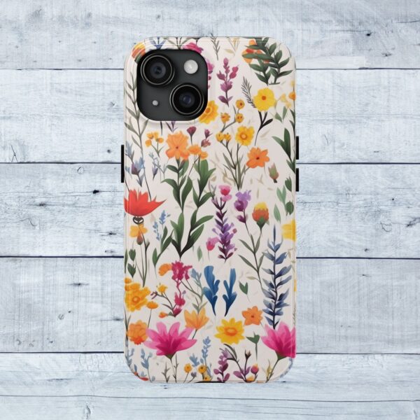 Tough Phone Cases - Wild Flowers - Image 4