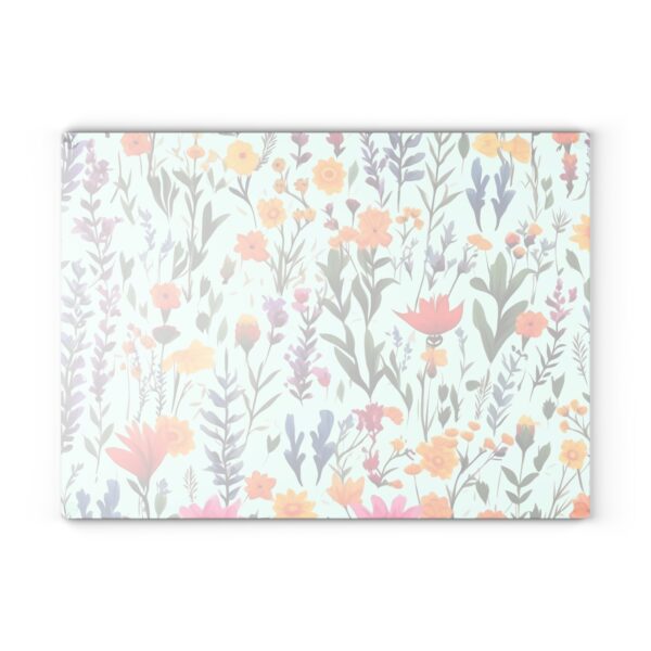 Glass Cutting Board - Wild Flowers - Image 6