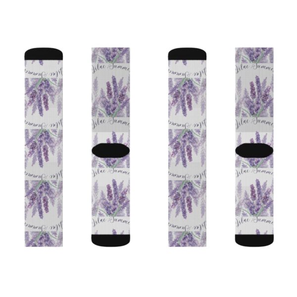 Sublimation Socks - Lilac - Image 2