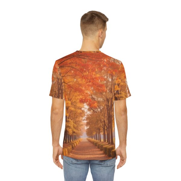 Men's Polyester Tee (AOP) - Tree Line - Image 4