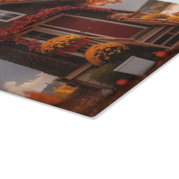 Glass Cutting Board - Fall Season House - Image 7