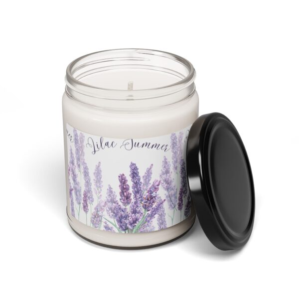 White Sage + Lavender - Scented Soy Candle, 9oz - Image 2