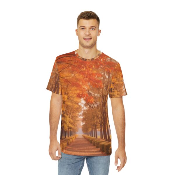 Men's Polyester Tee (AOP) - Tree Line - Image 3