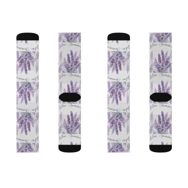 Sublimation Socks - Lilac - Image 6