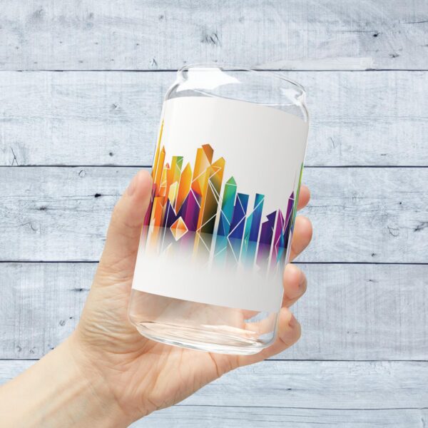 Sipper Glass, 16oz - City Skyline - Image 7