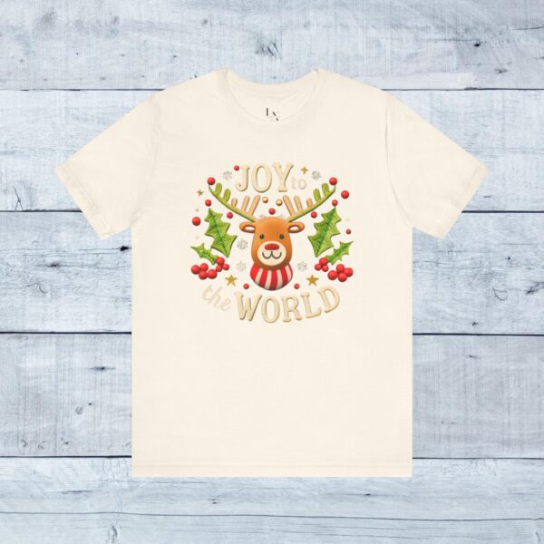 Unisex Short Sleeve T shirt - Joy to the World... - Image 3