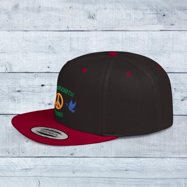 Flat Bill Snapback Cap - Image 21